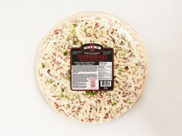 Chicken Bacon Ranch Pizza